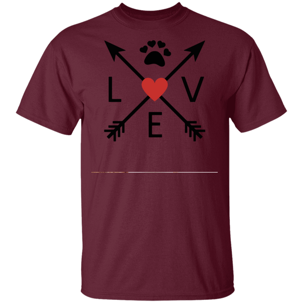 Love Paw Cross Roads Youth T-Shirt