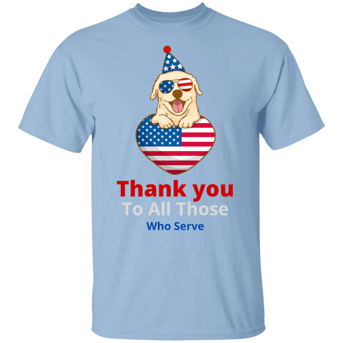 Thank You To All Those Who Served Youth T-Shirt