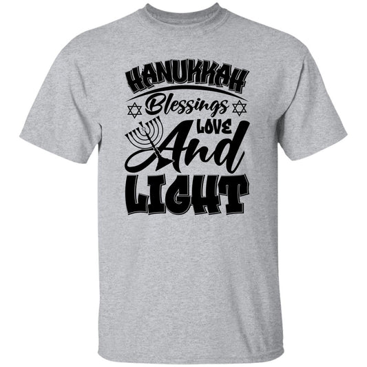 Hanukkah Blessings, Love, & Light T-Shirt