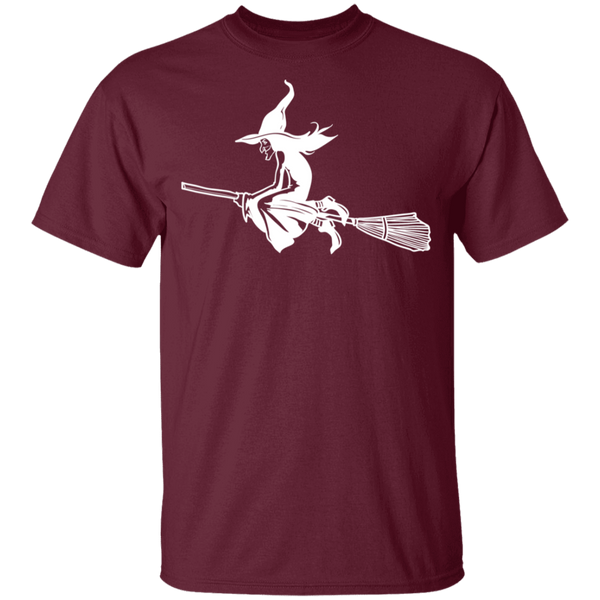 Witch On A Broom Youth T-Shirt