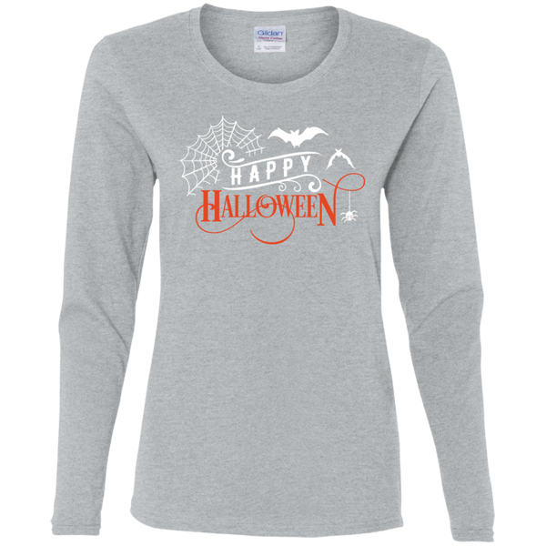 Happy Halloween Ladies' Long Sleeve T-Shirt