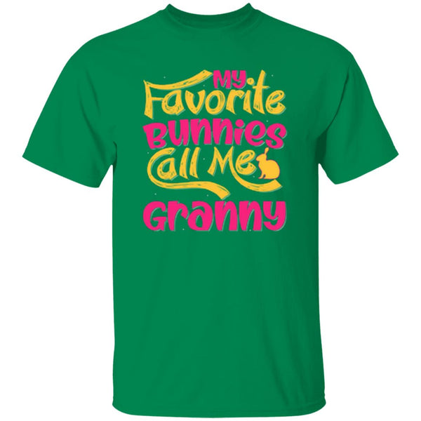 My Favorite Bunnies Call Me Granny T-Shirt