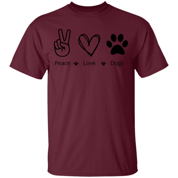 Peace, Love, & Dogs Youth T-Shirt