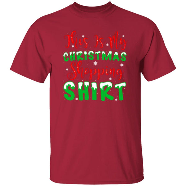 This Is My Christmas Shopping Shirt T-Shirt
