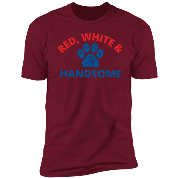 Red White & HandsomeTee