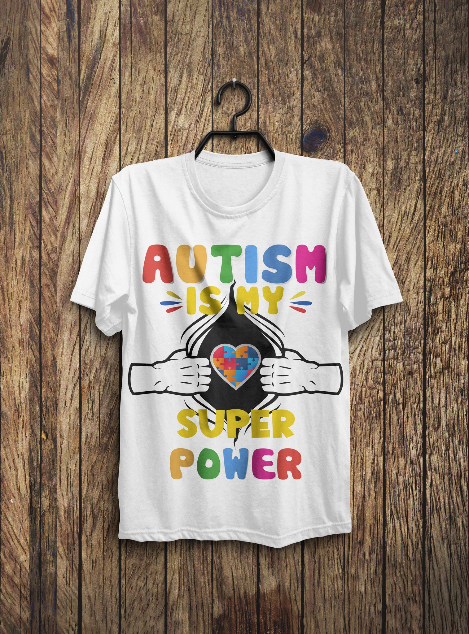 Autism Is My Super Power T-Shirt