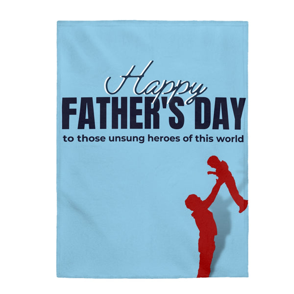 Happy Father's Day Blanket