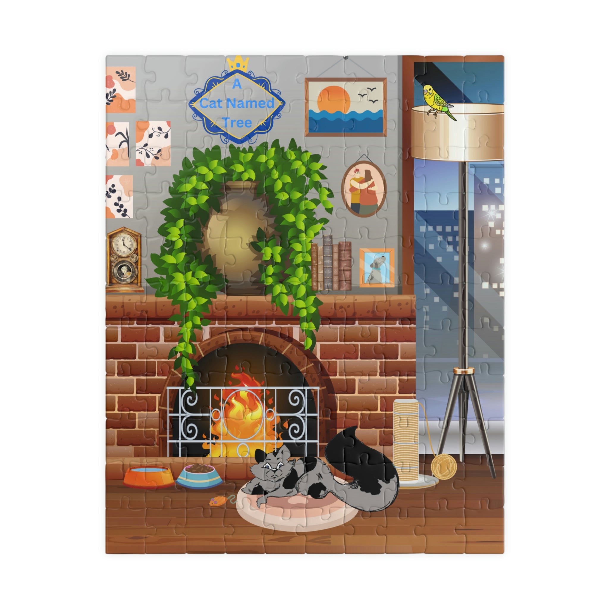 A Cat Named Tree Puzzle (110, 252, 500-piece)