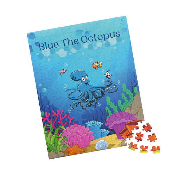 Blue The Octopus Puzzle (110, 252, 500-piece)