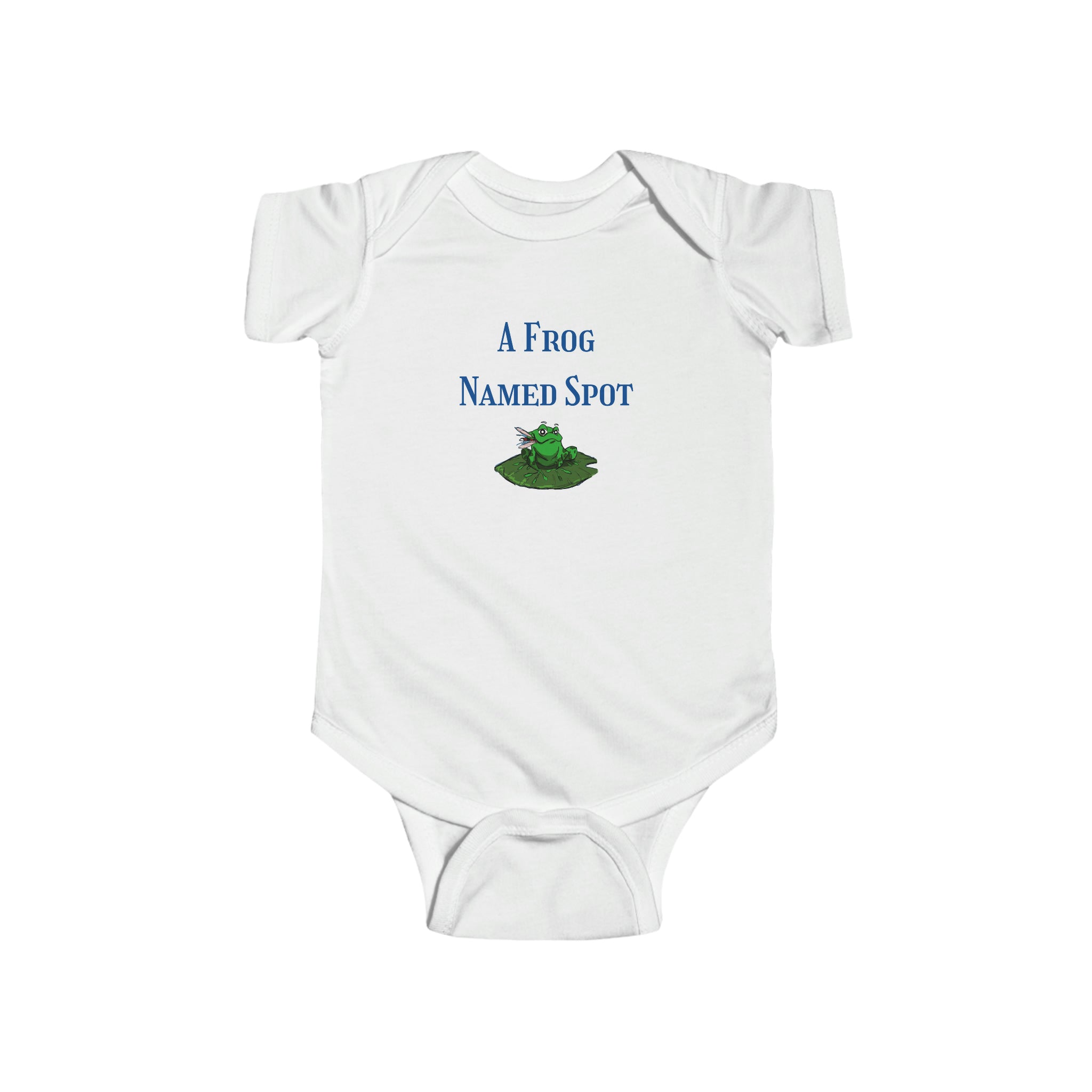 A Frog Named Spot onesie