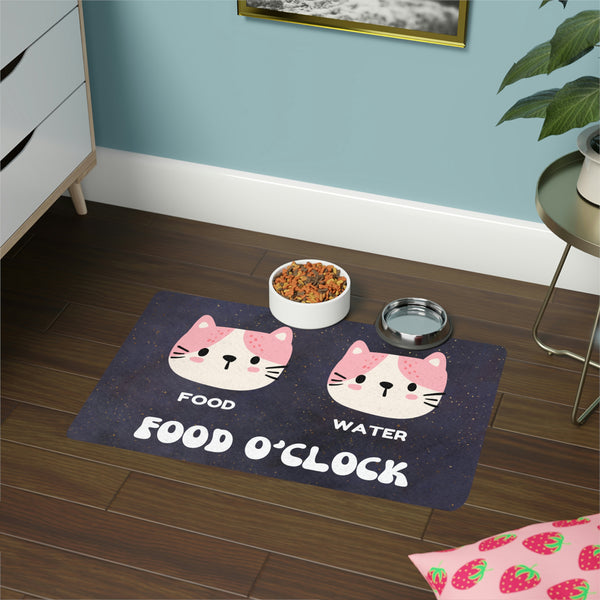 Food O'Clock Cat Food Mat