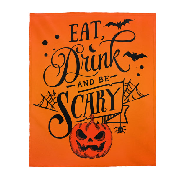 Eat & Drink & Be Scary Blanket