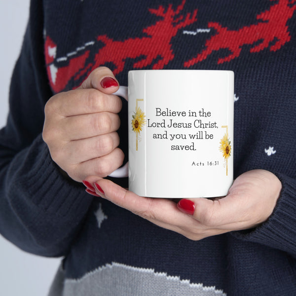 Believe In the Lord Mug