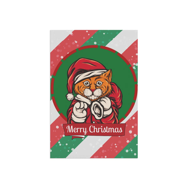 Merry Christmas Cat Banner