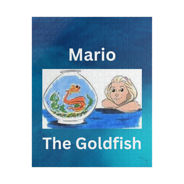 Mario The Goldfish Puzzle (110, 252, 500-piece)