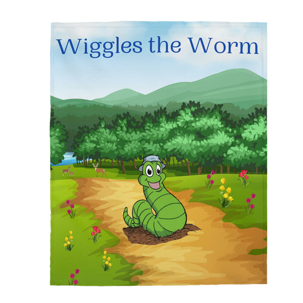 Wiggles the Worm Blanket