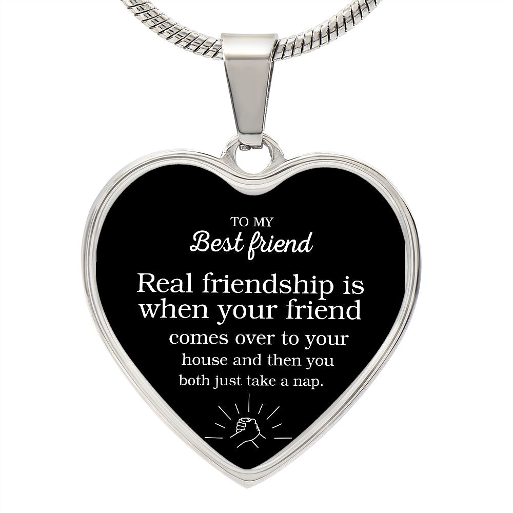 To My Best Friend | Heart - Luxury Necklace