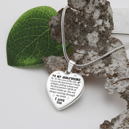 To My Girlfriend | I Love You | Heart - Luxury Necklace