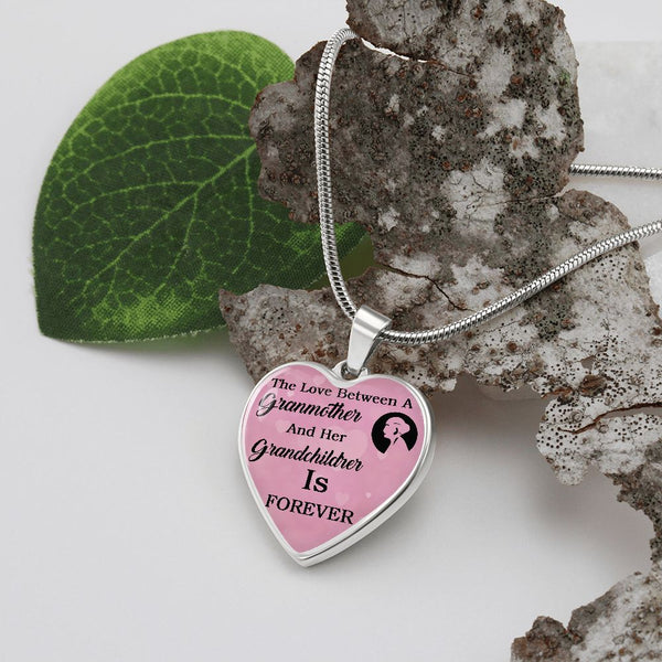 From A Grandmother To Her Granddaughter | Heart - Luxury Necklace