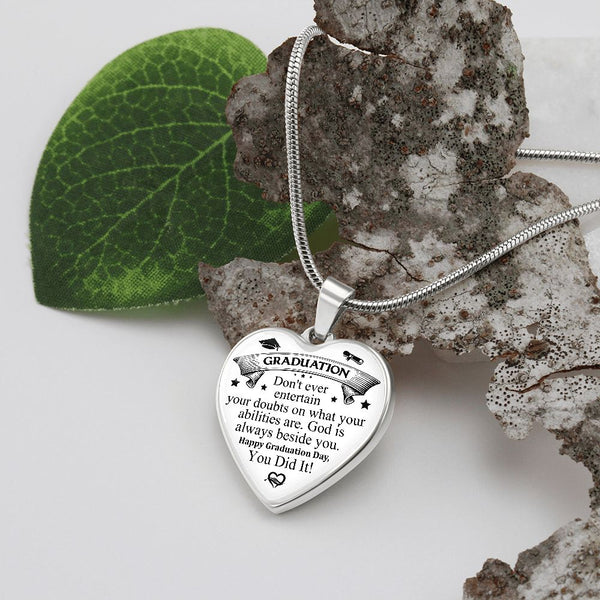 Graduation | You Did It | Heart - Luxury Necklace