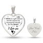 To A Niece | You Are A Gift | Heart - Luxury Necklace