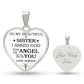 To My Beautiful Sister | Heart - Luxury Necklace