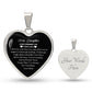 To My Daughter | Always Remember I Love You - From A Mother | Heart - Luxury Necklace