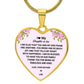 To Heart My Daughter-In-Law | Love Your Mother-In-Law | Heart - Luxury Necklace