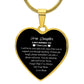 To My Daughter | Always Remember I Love You - From A Mother | Heart - Luxury Necklace