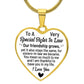To A Very Special Sister-In-Law | I Love You | Heart - Luxury Necklace