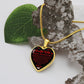To My Beautiful Wife | I Love You | Heart - Luxury Necklace