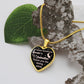 It Takes Someone Special To Be A Godmother | Heart - Luxury Necklace