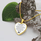 To My Granddaughter | I Love You | Heart - Luxury Necklace