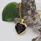 To My Mom | I Love & Miss You Mom | Heart - Luxury Necklace