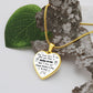 To A Mother-In-Law | Happy Mother's Day | Heart - Luxury Necklace