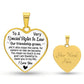 To A Very Special Sister-In-Law | I Love You | Heart - Luxury Necklace