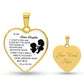 To My Bonus Daughter | Love Your Step Mom | Heart - Luxury Necklace