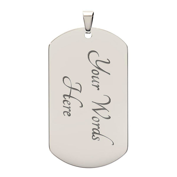 Congrats On Graduating | Luxury Dog Tag