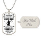To My Son | I Love You - Love Dad | Luxury Dog Tag