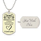 You Are The Best Father-In-Law | I Love You | Luxury Dog Tag