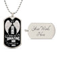 My Father | God Made Him An Angel | Luxury Dog Tag