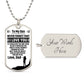 To My Son | Love Dad | Luxury Dog Tag