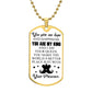 You Are My King | You Give Me Hope | Luxury Dog Tag