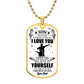 To My Son | I Love You - Love Dad | Luxury Dog Tag