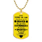 To My Father-In-Law | Always Remember | Luxury Dog Tag