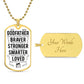 To My Godfather | Always Remember | Luxury Dog Tag