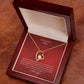 To My Stepped Up Mom | I Love You | Forever Love Necklace