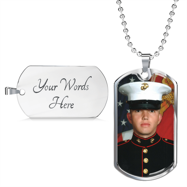 Customized Dog Tag Necklace