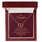 To My Daughter - Everlasting Love Necklace