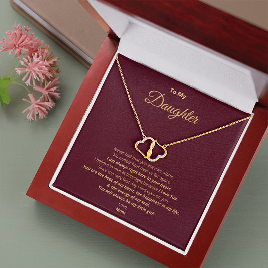 To My Daughter - Everlasting Love Necklace